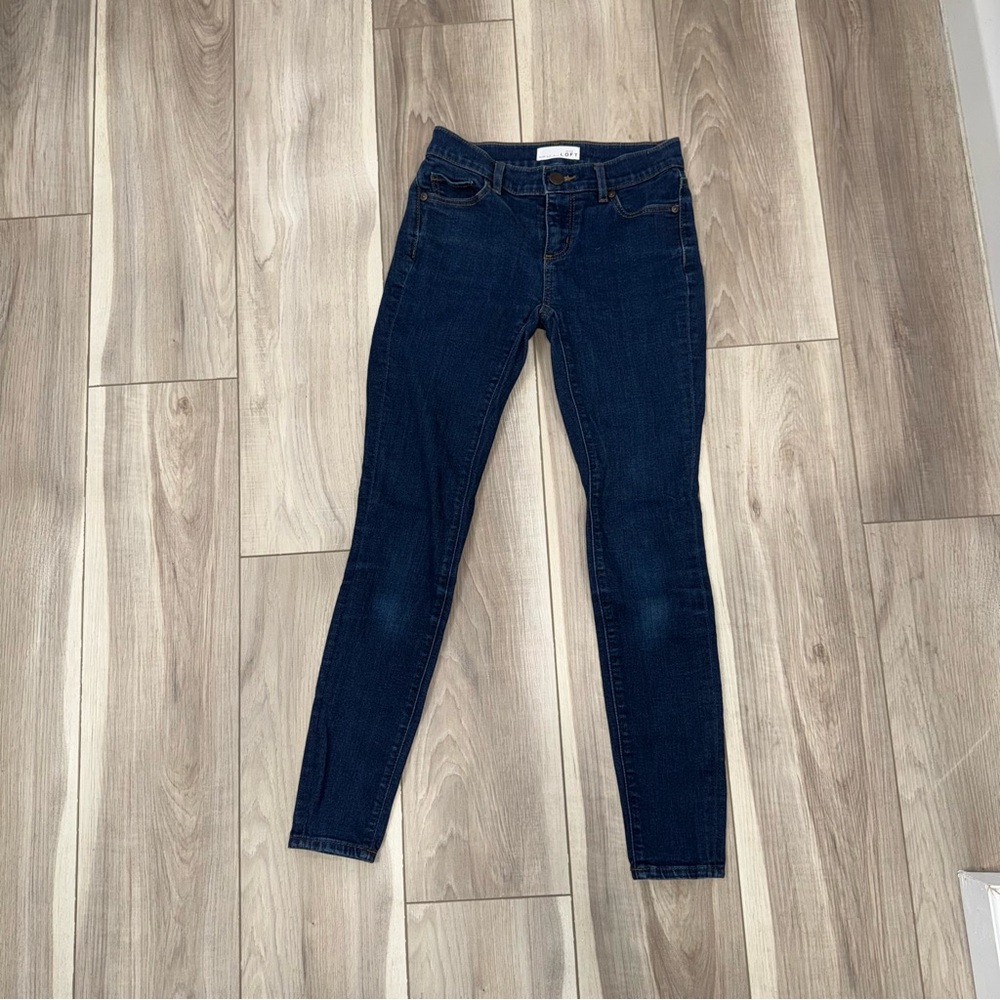 LOFT Dark Indigo Women's Skinny Jeans